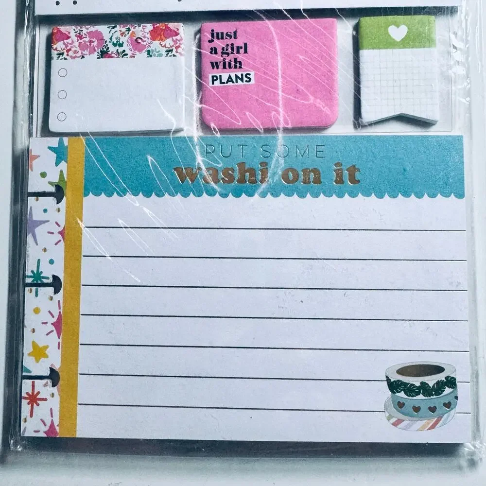 2 Happy Planner Multi Accessory Packs Household & Planner Girl Bundle NEW